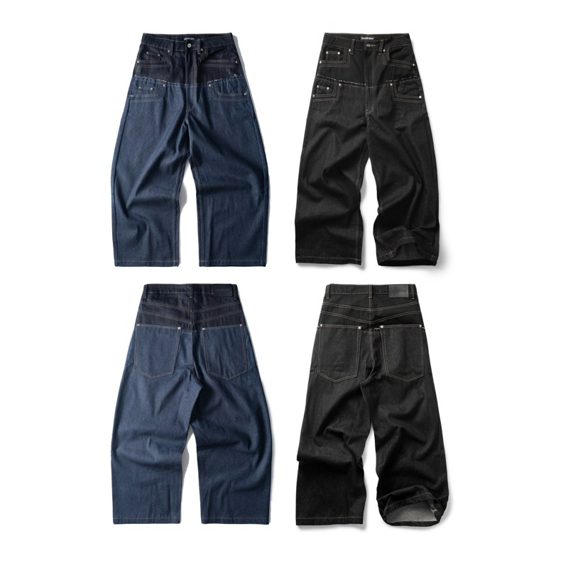 RAW DOUBLE RAW DENIM PANTS / RDW DOUBLE RAW DENIM PANTS