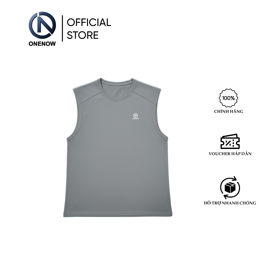 TANKTOP เสื้อยืด 100% COTTON ROUND NECK MEN ONENOW 6109.TP.M.08