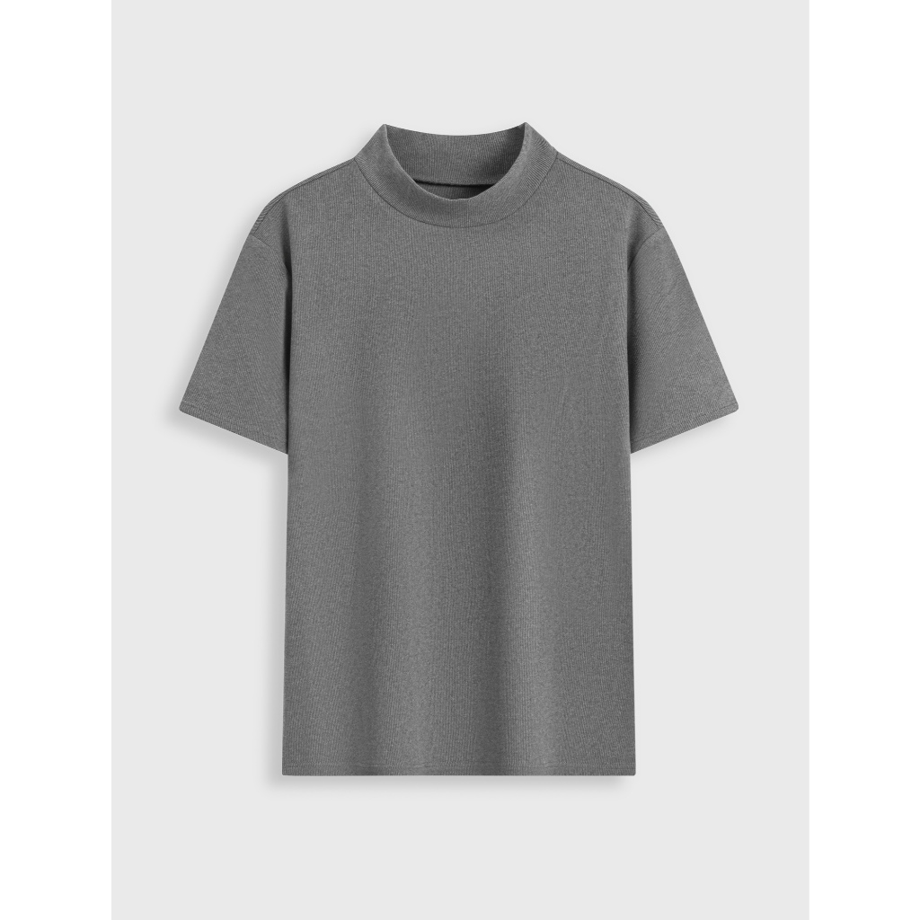 CANIFA 6TS25W008 เสื้อยืดแขนสั้นผู้หญิงระดับกลางคอสลิมฟิต