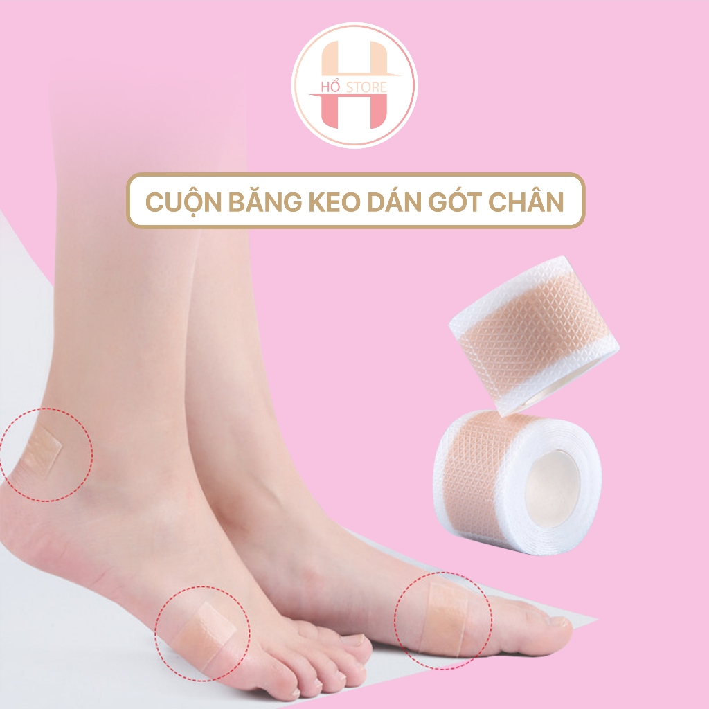 เทปส้นม้วนยาว 1M รอยขีดข่วน แคลลัสเมื่อสวมใส่รองเท้าส้นสูง ม้วนคอนซีลเลอร์ PK_MD11