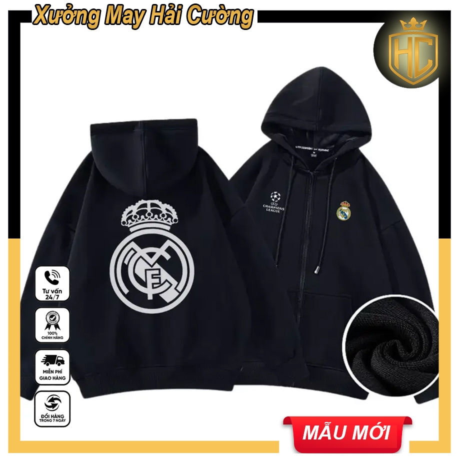 RE.AL Madrid Sweatshirt Hoodie - ทีม Propag เวียดนาม - TEAM BLACK Manhwa Jinx Outfit Joo - PTJ COMIC