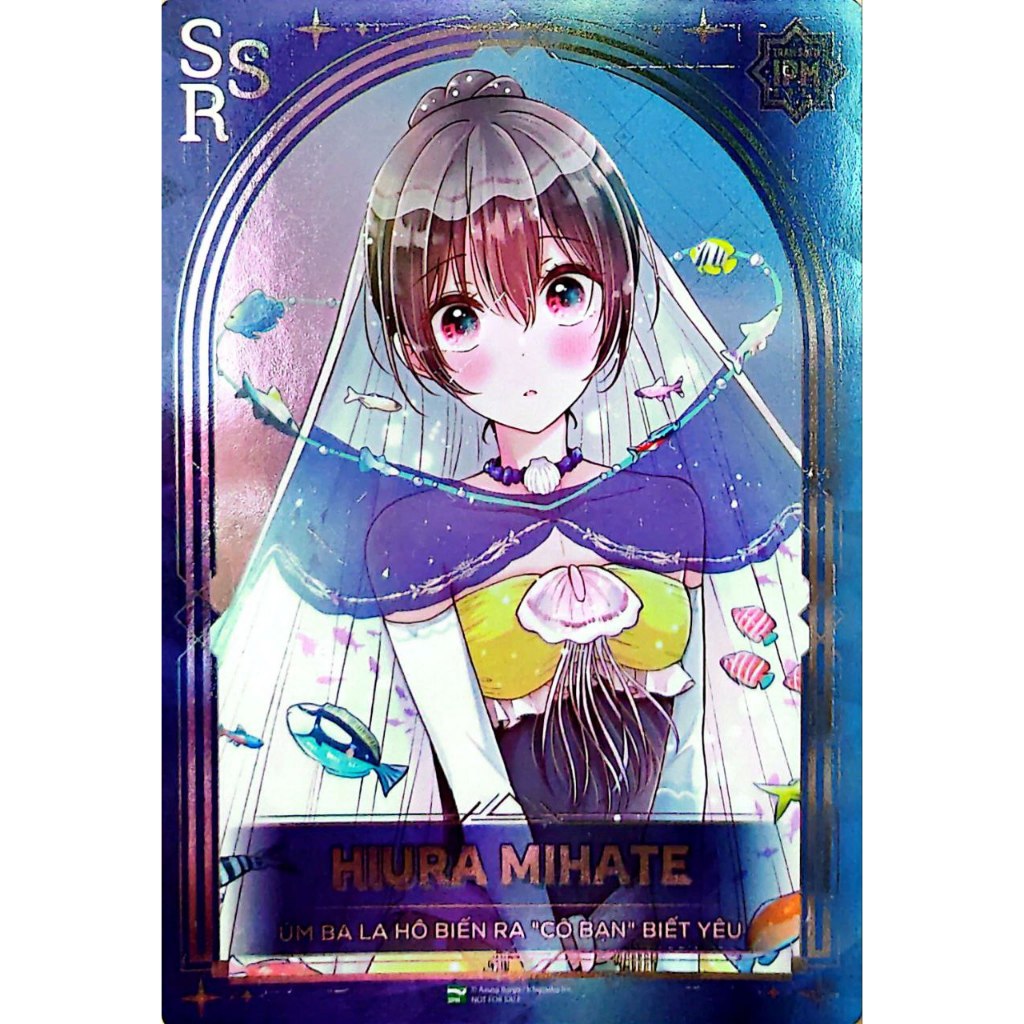 การ์ดตัวละคร SSR Hiura Mihate - Um Ba Ho Turns Out "Girl" Knows Love - IPM 2025 Book Station