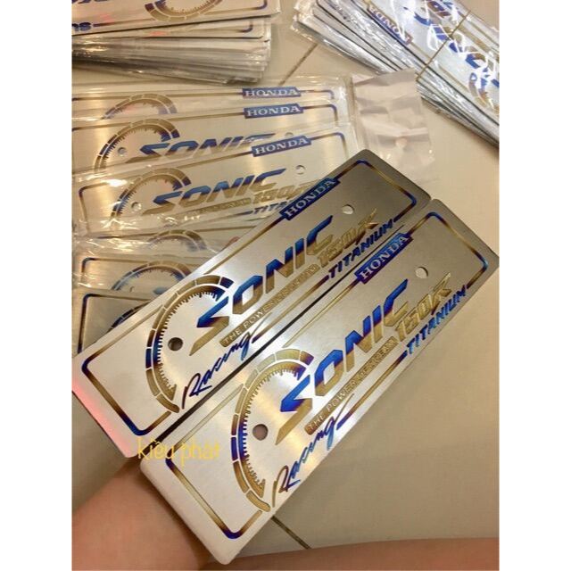 ป้ายป้าย Titan Sonic พร้อมสกรูไทยไทเทเนียม - MTS44