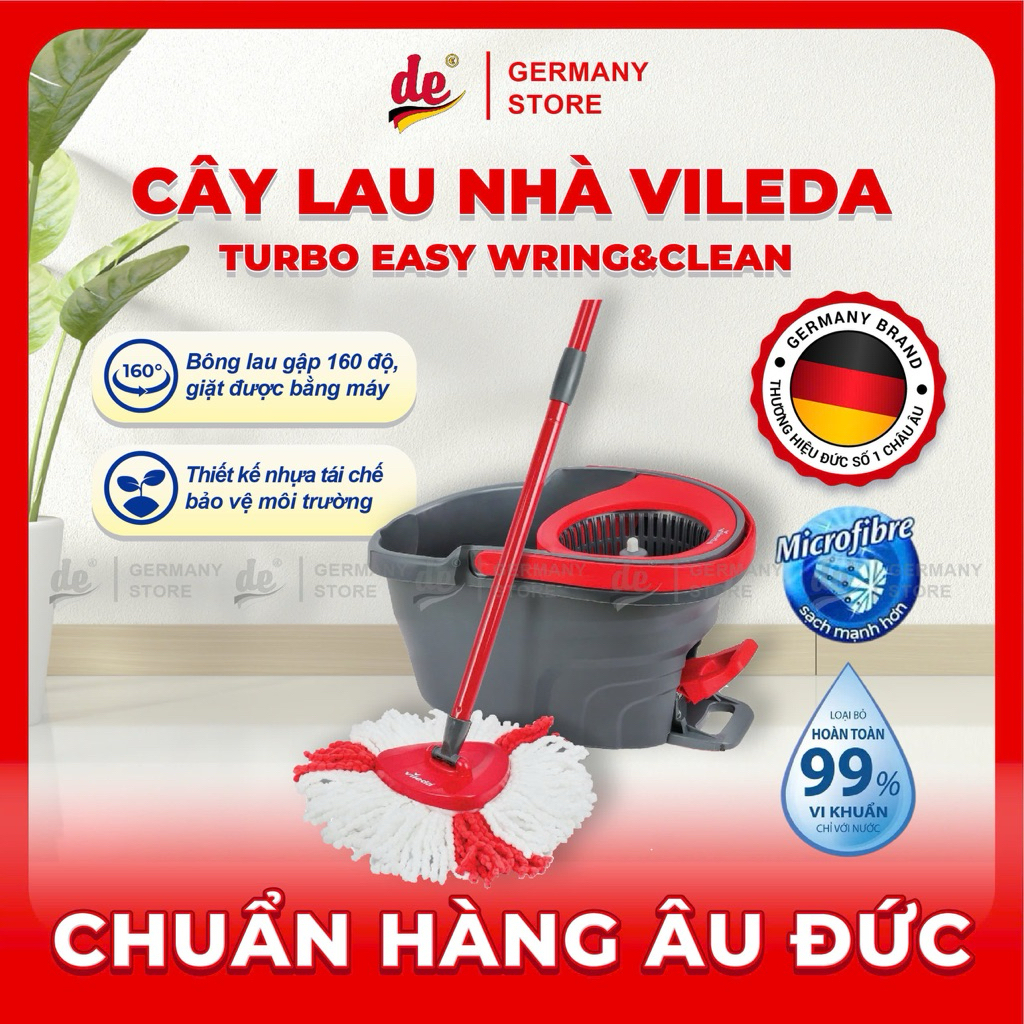 VILEDA Turbo Easy Wring Mop&Clean