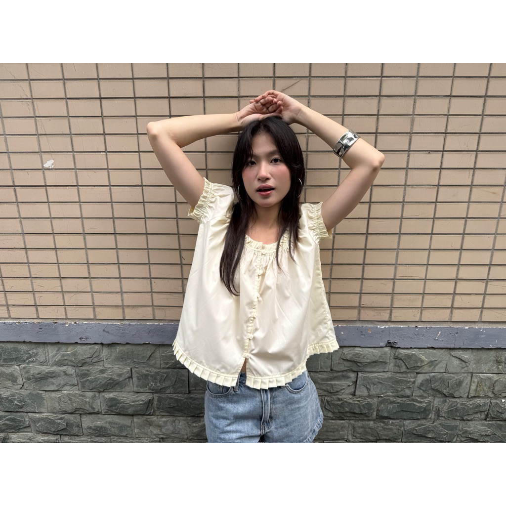 Starfish Top เสื้อตุ๊กตาเด็ก ruffle-Aufra studio