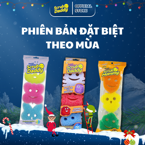 [Four Seasons Edition] Scrub Daddy - Scrub Mommy รุ่นพิเศษ