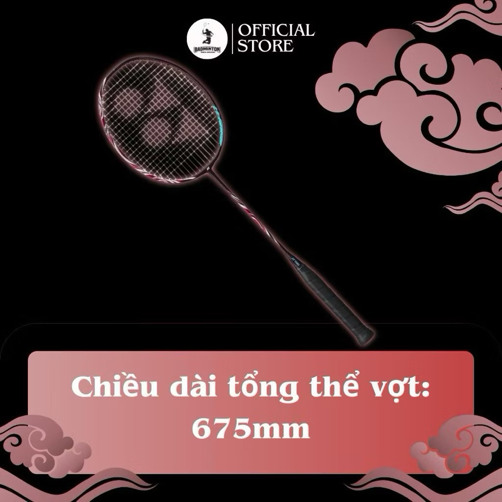 คุณภาพสูง Astrox 100zz Kurenai (ms9) ไม้แบดมินตันคาร์บอนเต็ม ไม้แบดมินตัน 3U พร้อมกระเป๋าแร็กเก็ตฟรี