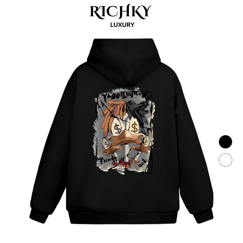 Richky Luxury Premium Dollar Duck Street Quality Hoodie