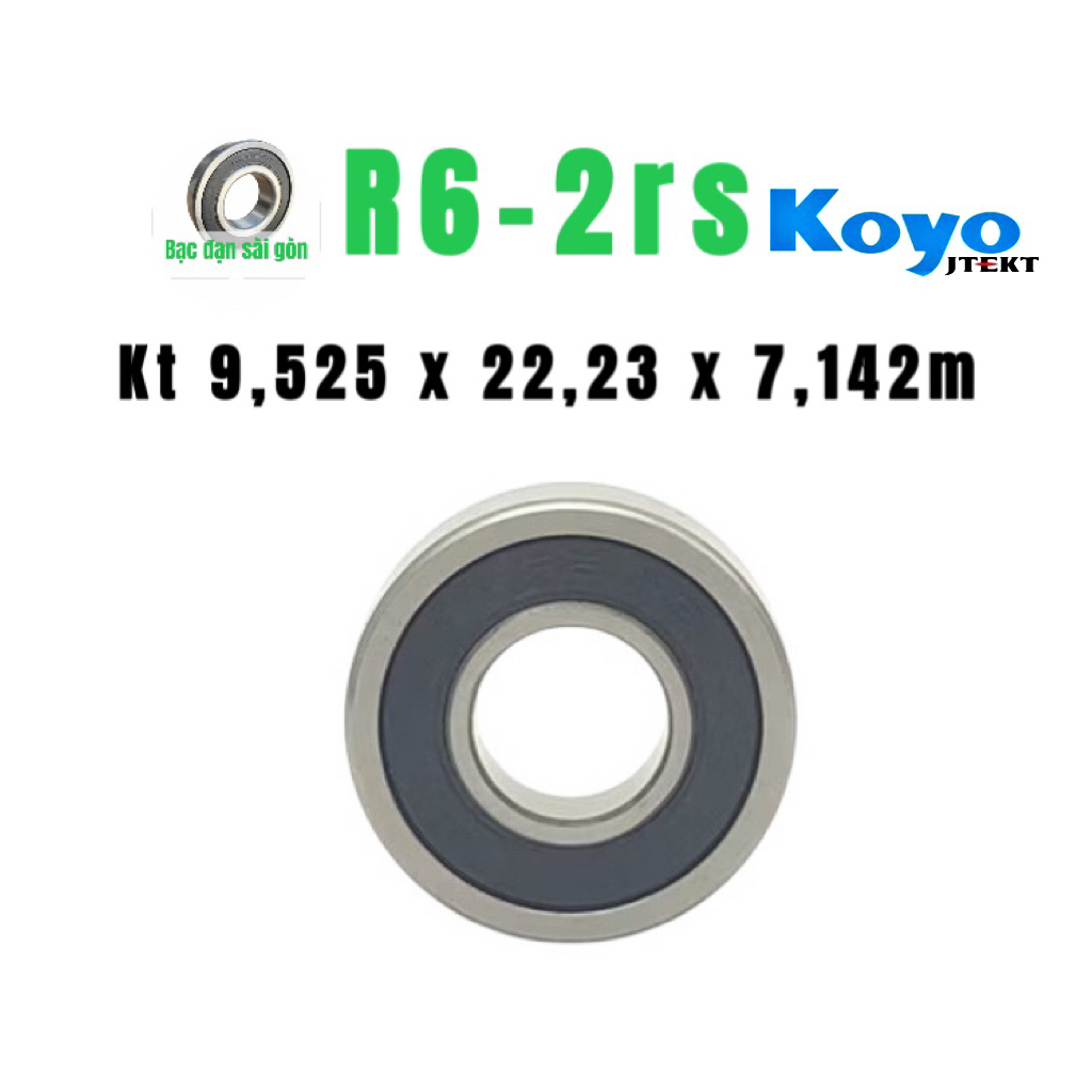 Koyo R6-2rs Koyo Bearing Kt 9,525x22,23x7.142m