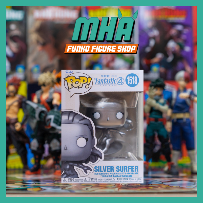 Funko Pop Marvel ของแท้ - Fantastic Four : Silver Surfer 1518