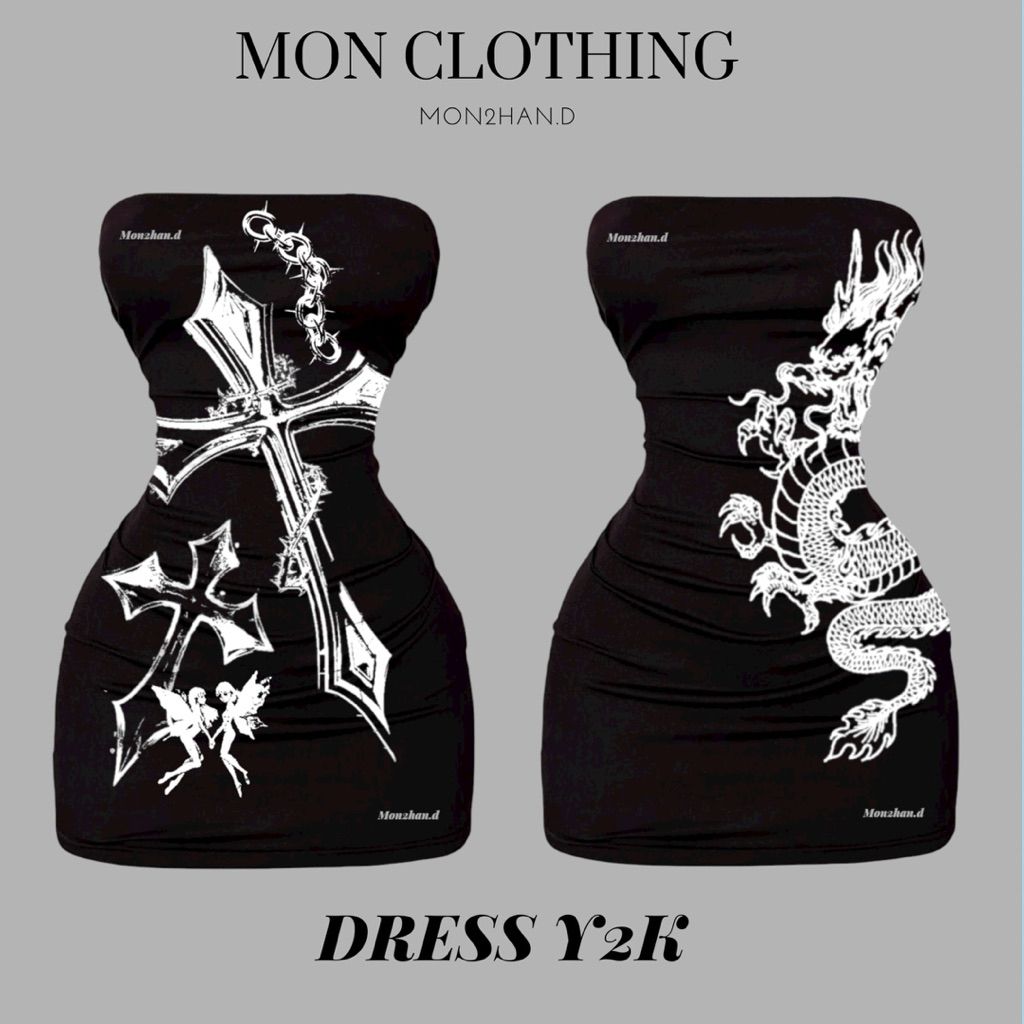 Y2K DRESS / Y2K DRESS BY MON CLOTHING