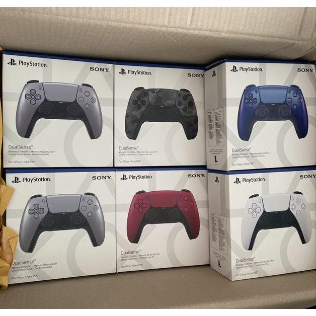 คอนโทรลเลอร์ PS5 DualSense 5 มือสองของแท้ (พร้อมสายชาร์จ)