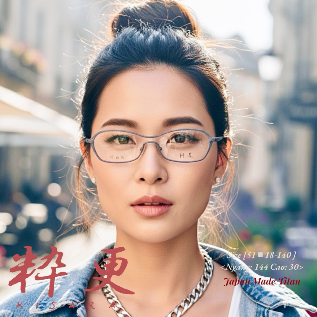KISARA KS-505 แว่นกรอบ Sz144 (135~ ok)