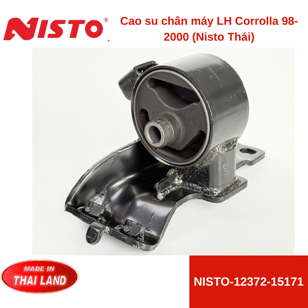 LH Corrolla 98-2000 ยางขาตั้งกล้อง (Nisto Thai)-NISTO-12372-15171