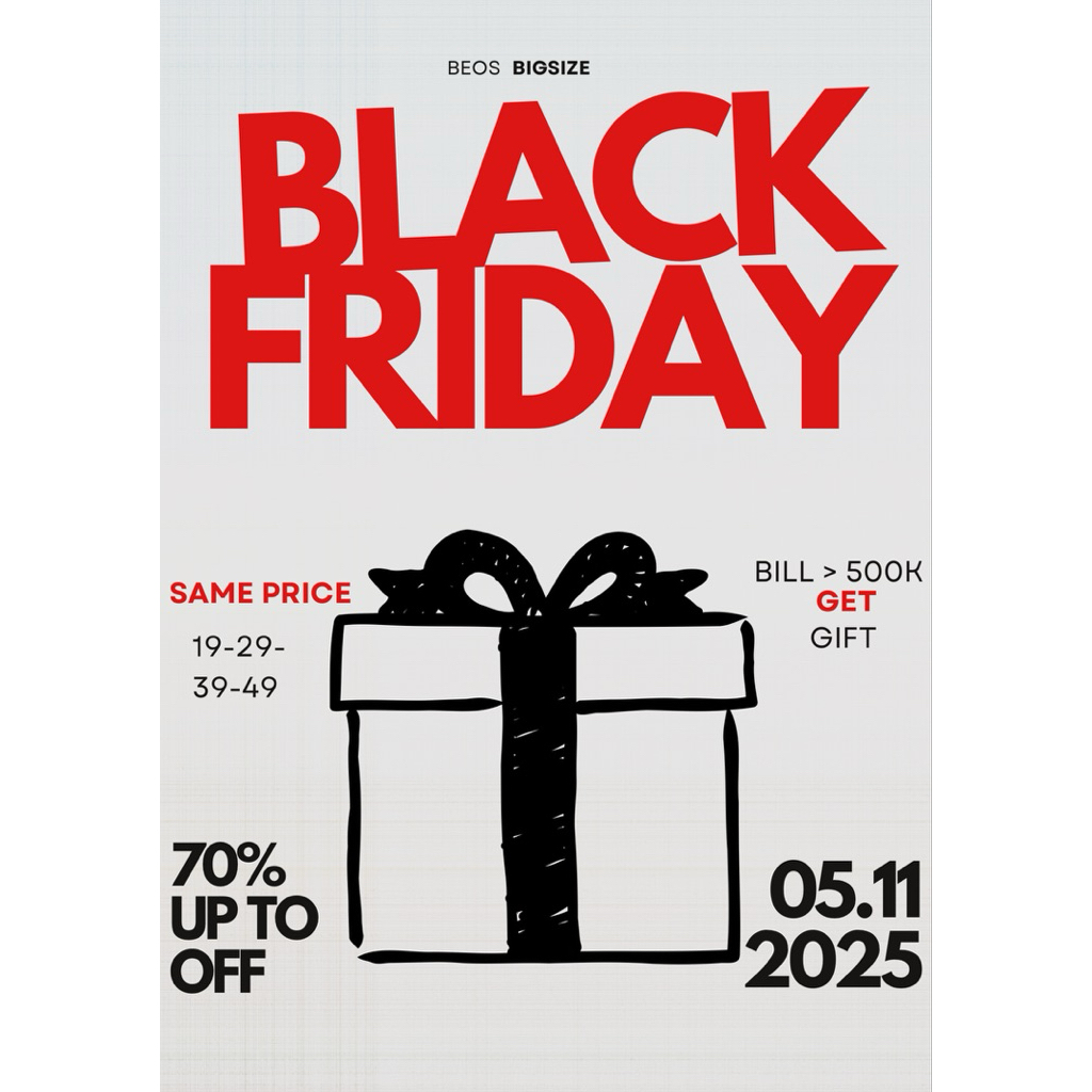 BLACK FRIDAY 2025***