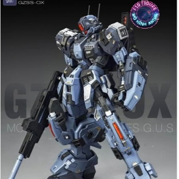 ASSEMBLY MODEL MG 1/100 ZZA - GZSS OX - GUS (มีเอฟเฟกต์, รูปลอกน้ํา, นักวิ่งใส)