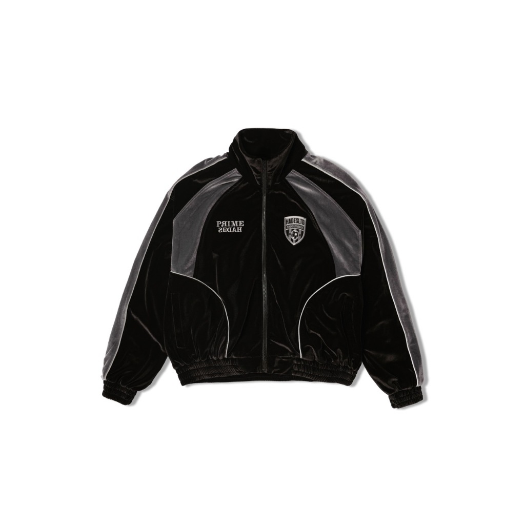 HADES Prime Velvet Jacket - แบรนด์ HADES ของแท้ - เสื้อแจ็คเก็ตกํามะหยี่ซิป unisex