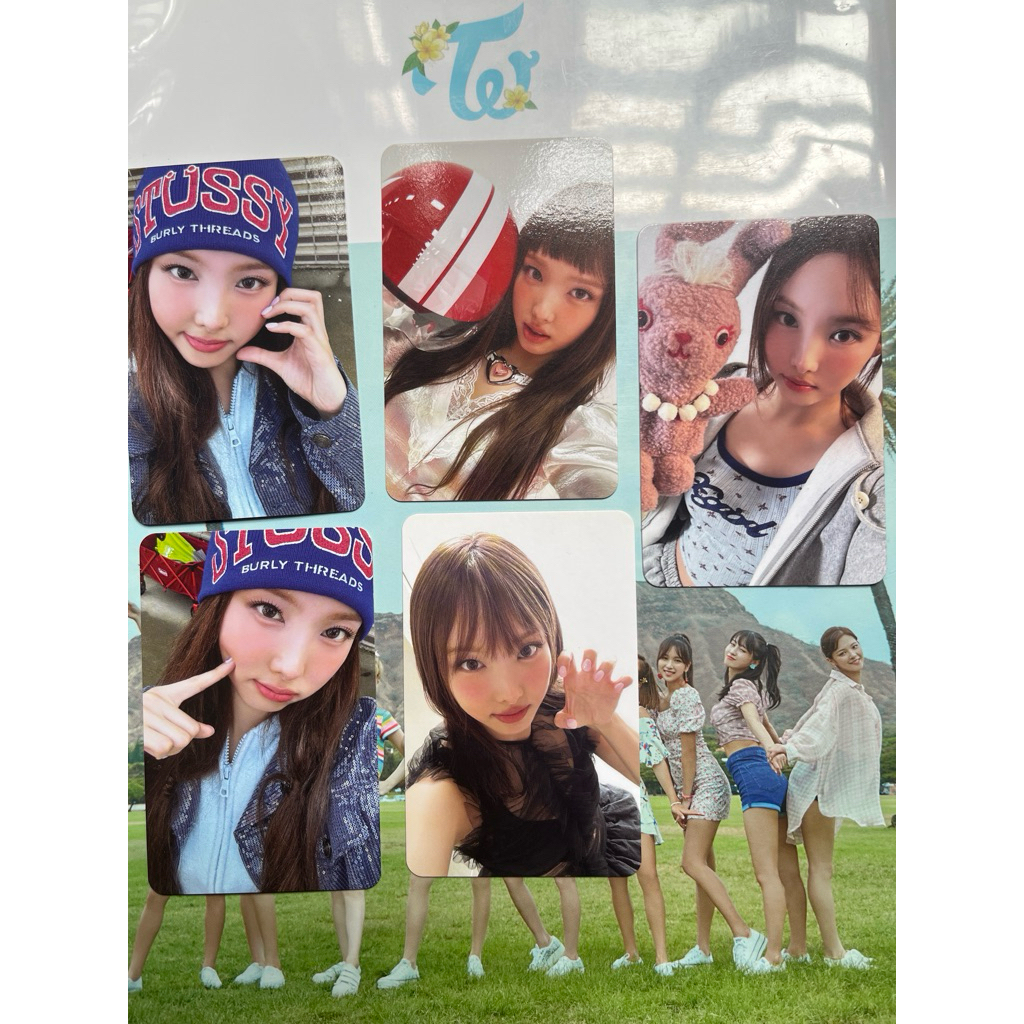การ์ดอัลบั้ม TWICE NAYEON ของแท้ของ KINDS ทั้งหมด