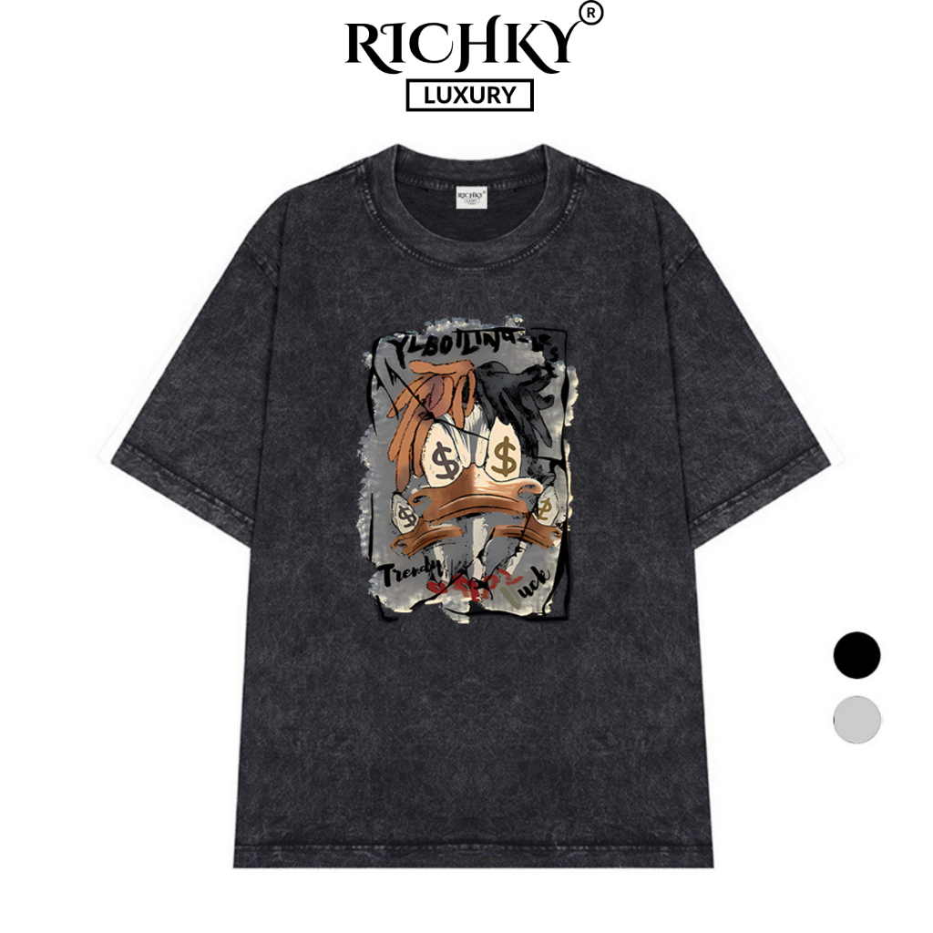 Wash Richky Premium Dollar Duck Tee Dollar Duck Street Quality