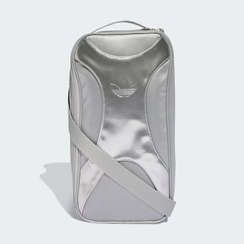 กระเป๋าสะพายข้าง Adidas Metallic - สีเงิน - JX2762
