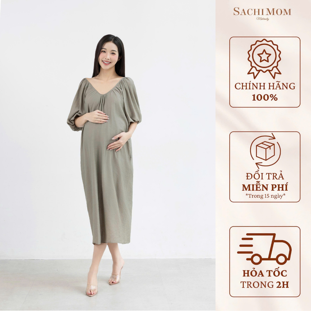 SACHIMOM Gown DRESS - PUMI DRESS ทรงตรง