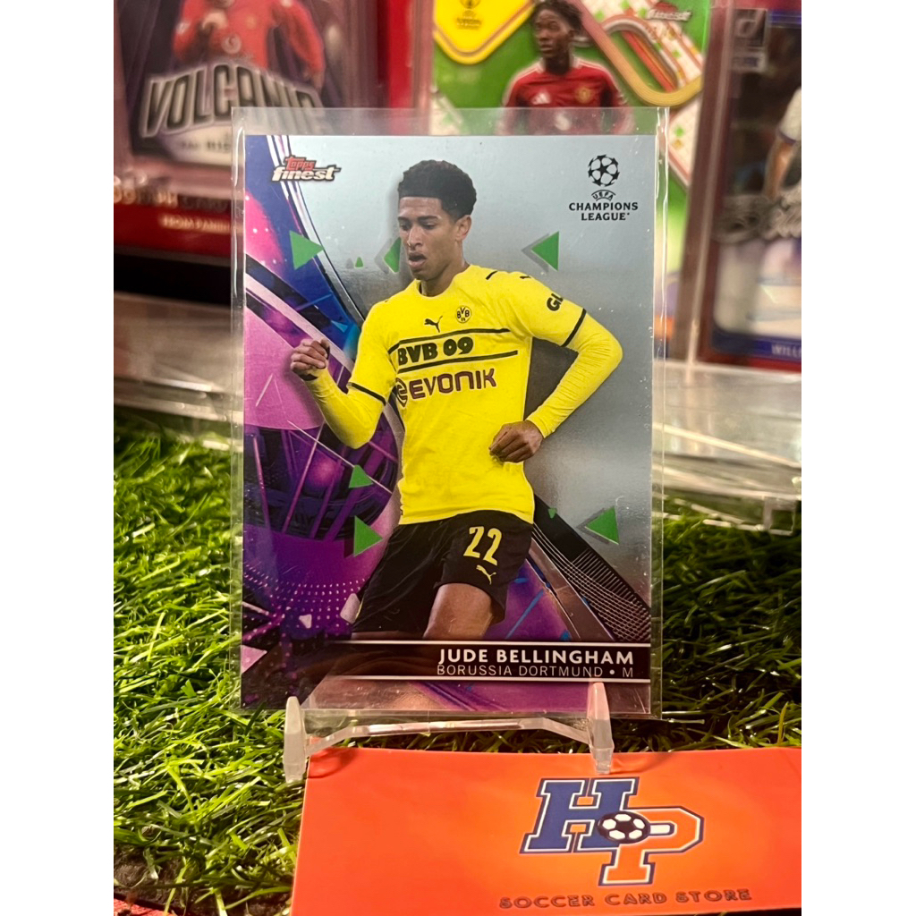 การ์ดฟุตบอล Jude Bellingham Topps Finest UCL 2021/22