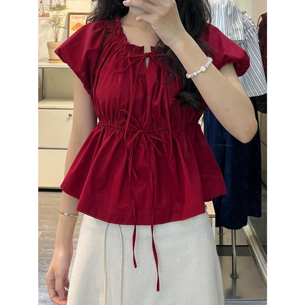 เสื้อ LINEN พร้อม WAIST_AV1939 Ma 777