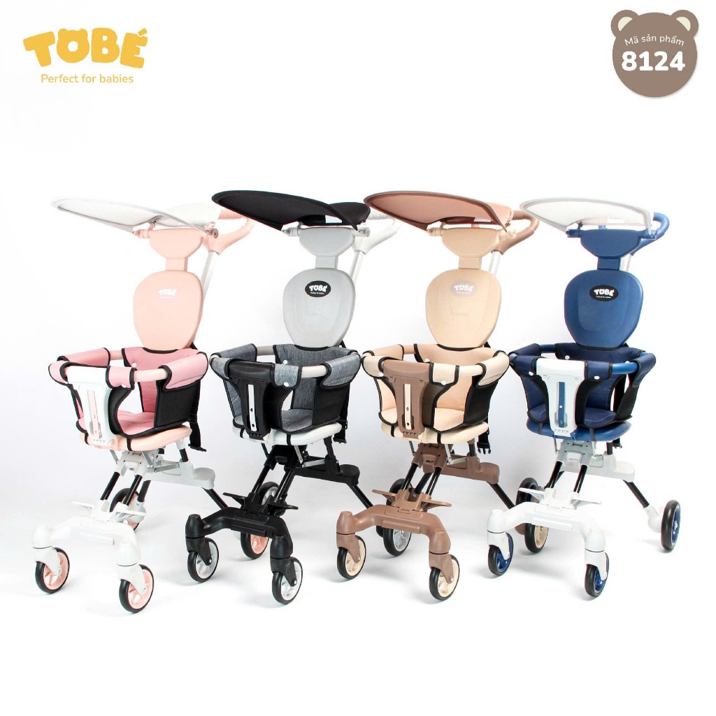 Tobé OLWEN TOBÉ SUPER รถเข็นพับได้พร้อมเบาะเต็มสําหรับทารก อายุ 6-36 เดือน รุ่นใหม่ล่าสุด
