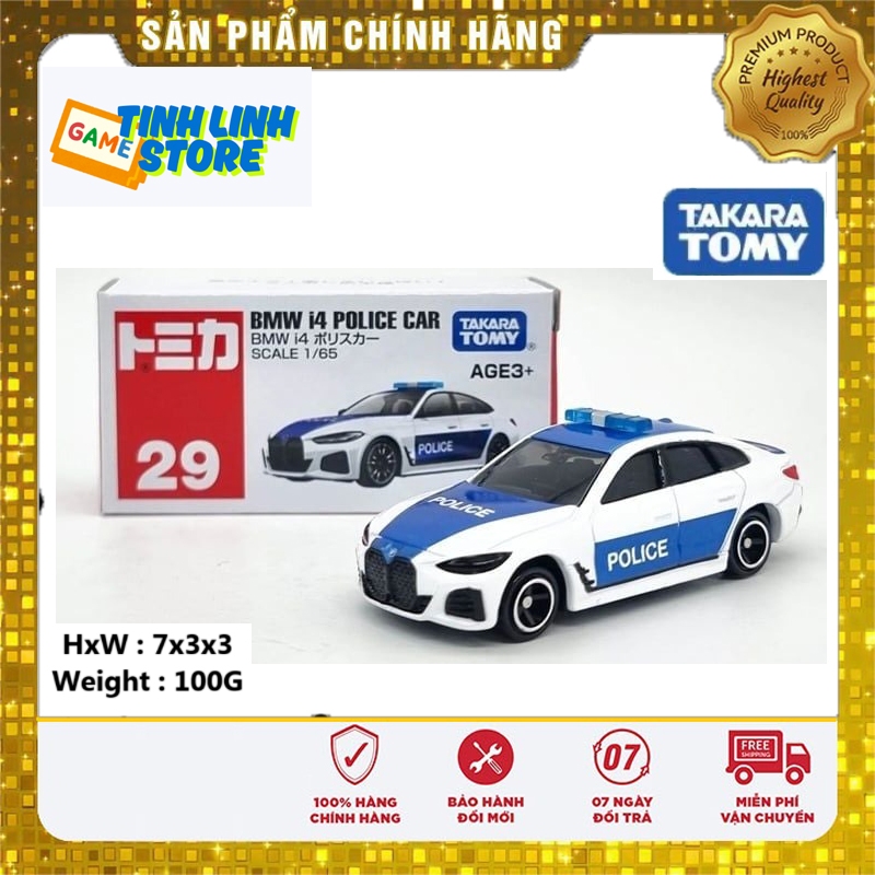 รถตํารวจ Tomica Asia 120 No.29 BMW i4