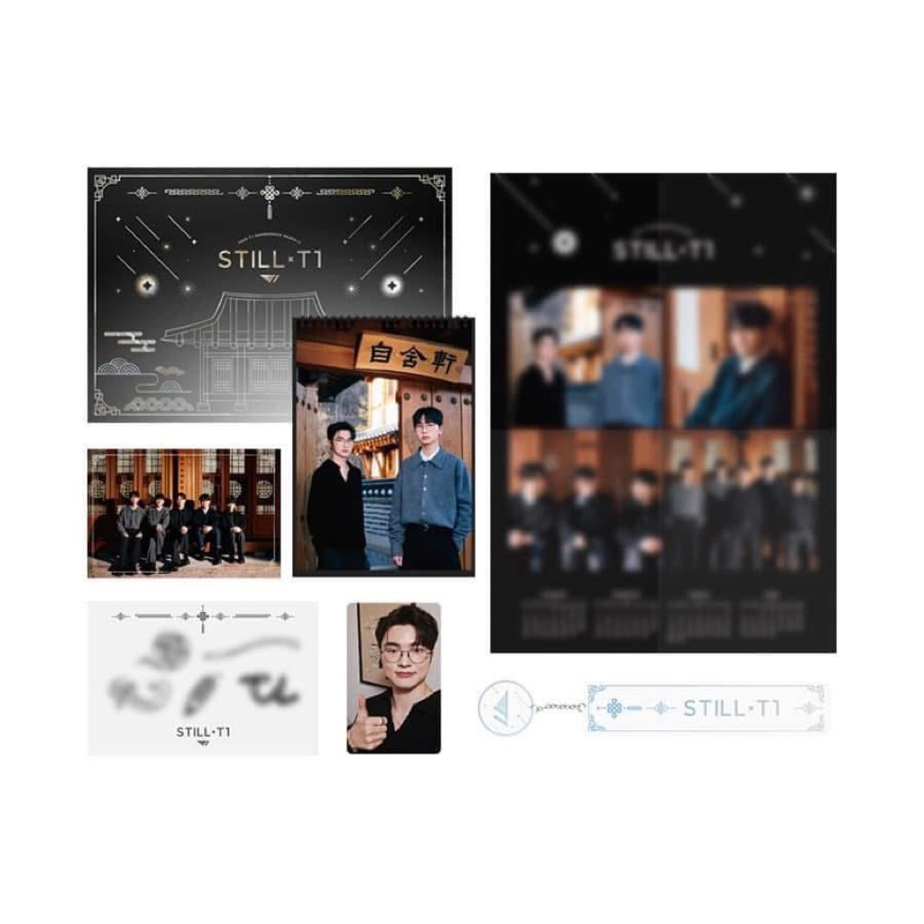 2025 T1 Still package photocard สินค้า Doran Oner Faker Gumayusi Keria merch League