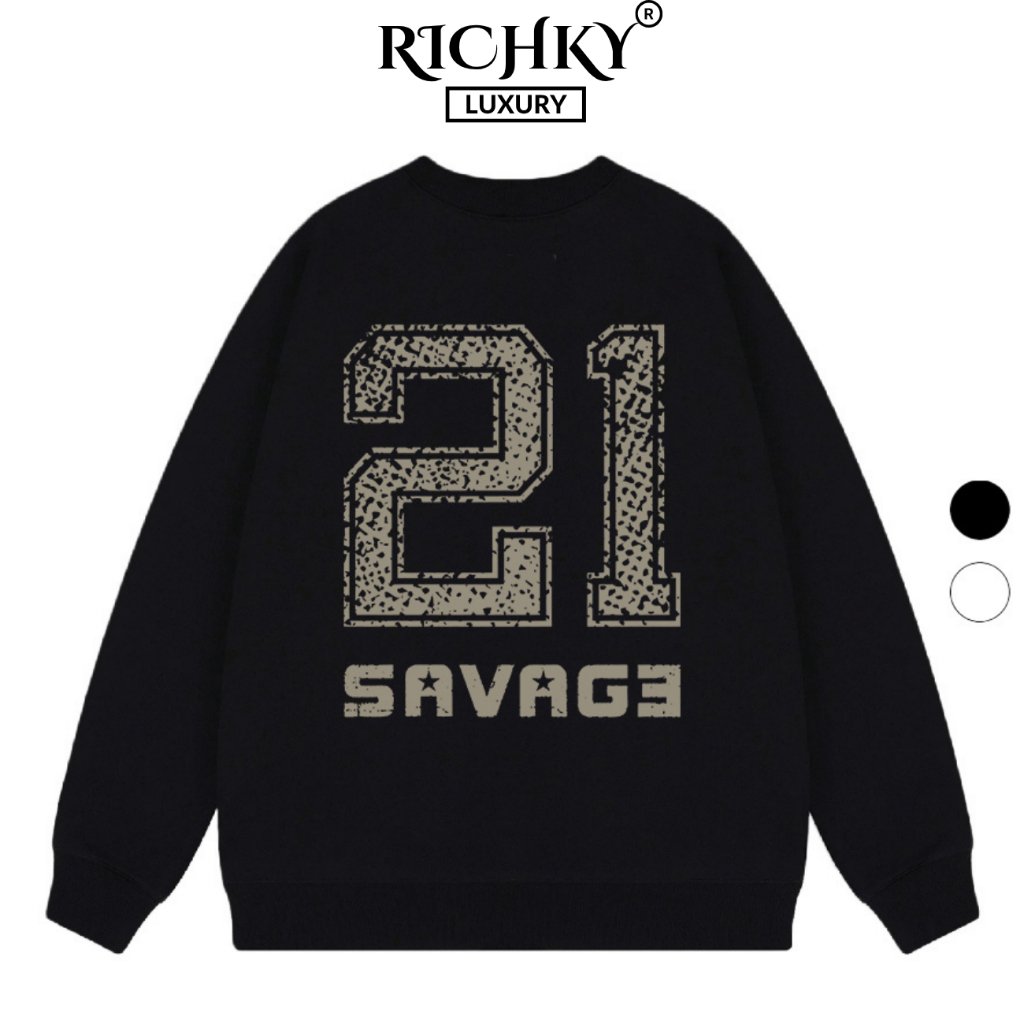 Richky Luxury Premium Sweater Savage 21 Graphic