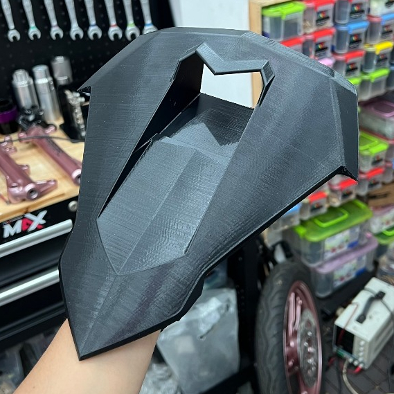 หน้ากากพิมพ์ลาย 3D TLN Aozoom Pi35 light - สําหรับ Vario 125-150 2017, Click 125i-150i 2017 (ทาสี)