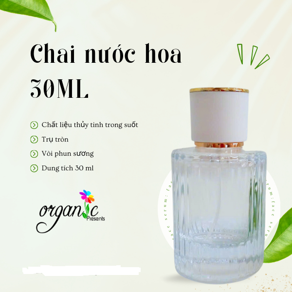 30ML PERFUME BOTTLE (ลายทางกลม)