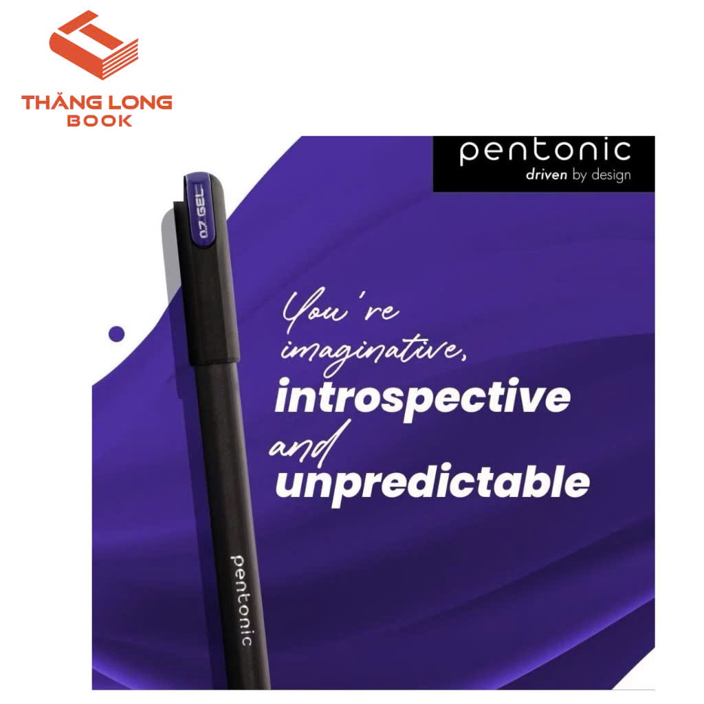 ปากกาเจล LINC Pentonic พร้อมหมวก ปลายปากกา 0.7 มม