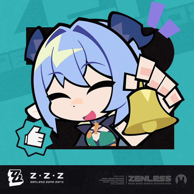 สติ๊กเกอร์ Zenless Zone Zero - สติ๊กเกอร์ Lucia, KomanoManato และ Yidhari (6 ภาพ)