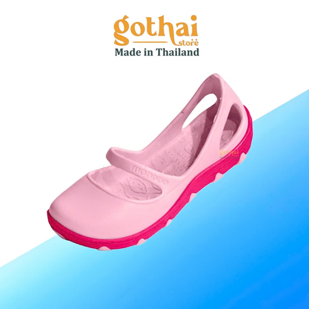 Monobo Tammy Kids รองเท้าตุ๊กตายางไทยเด็กผู้หญิงสําหรับเดินสบาย