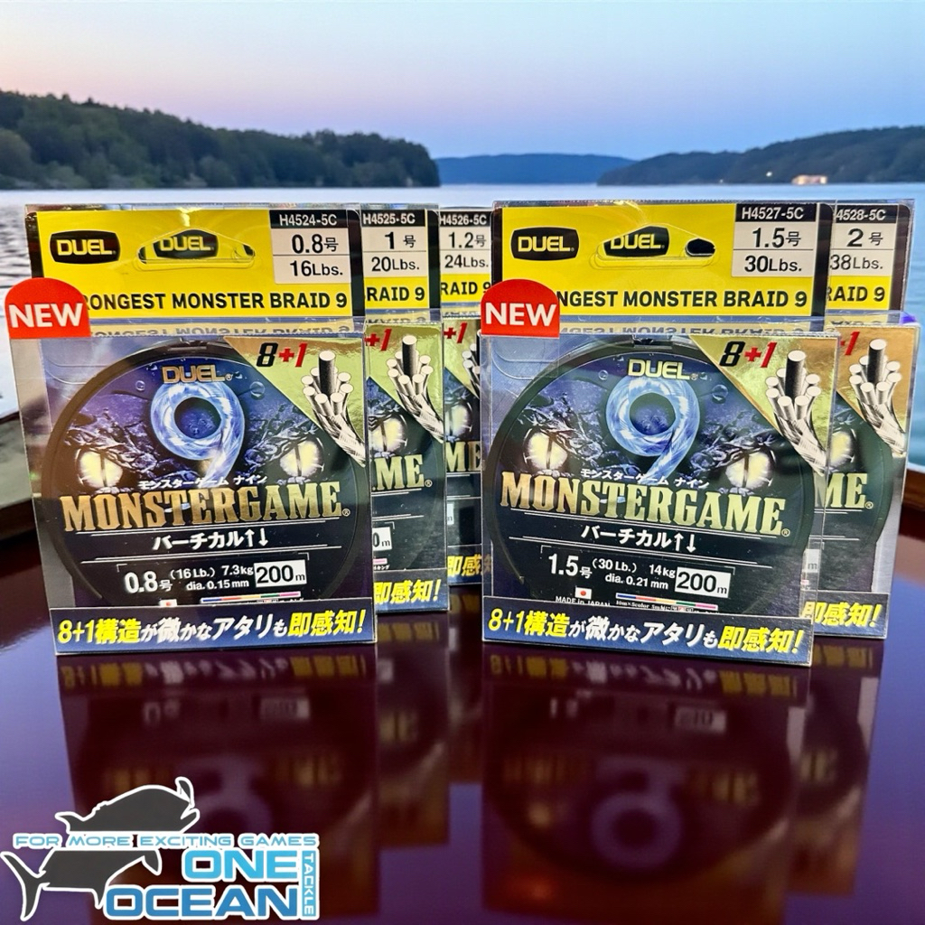 DUEL MONSTER GAME 9X PE สายตกปลา