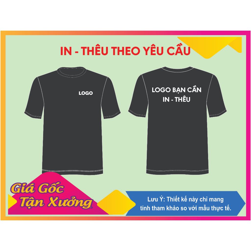 เสื้อยืดคอกลม COTTON 100% ใน ALL COLORS - PRINTED AND EMBROIDERED ON REQUEST เสื้อเชิ้ตผ้าฝ้ายคุณภาพ