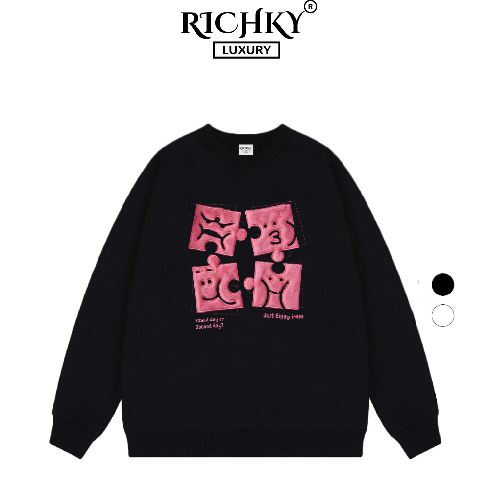 Richky Luxury Premium Sweater Mood Pieces Good Day Bad Day Mood Pieces