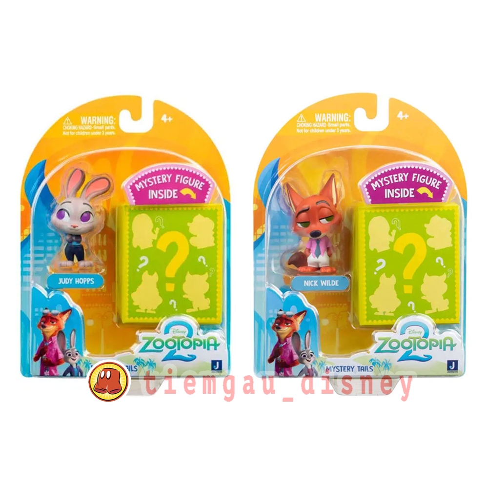 [PHIM ZOOTOPIA 2] ชุดของเล่นคอลเลกชันตัวละคร Zootopia พร้อมกล่องปริศนา 01