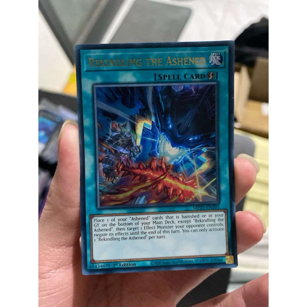 Rekindling the Ashen - Ultra TCG UK - MP25-EN205