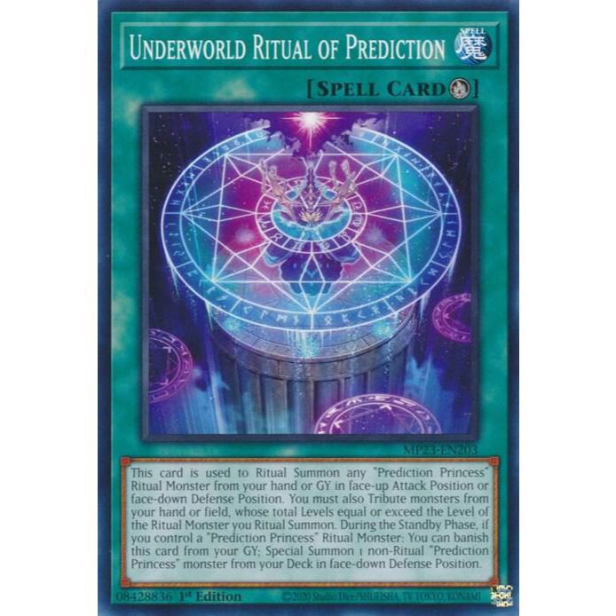 Underworld Ritual of Prediction - Common TCG - MP23-EN203