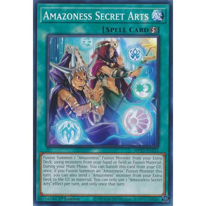 Amazoness Secret Arts - Common TCG - MP23-EN225