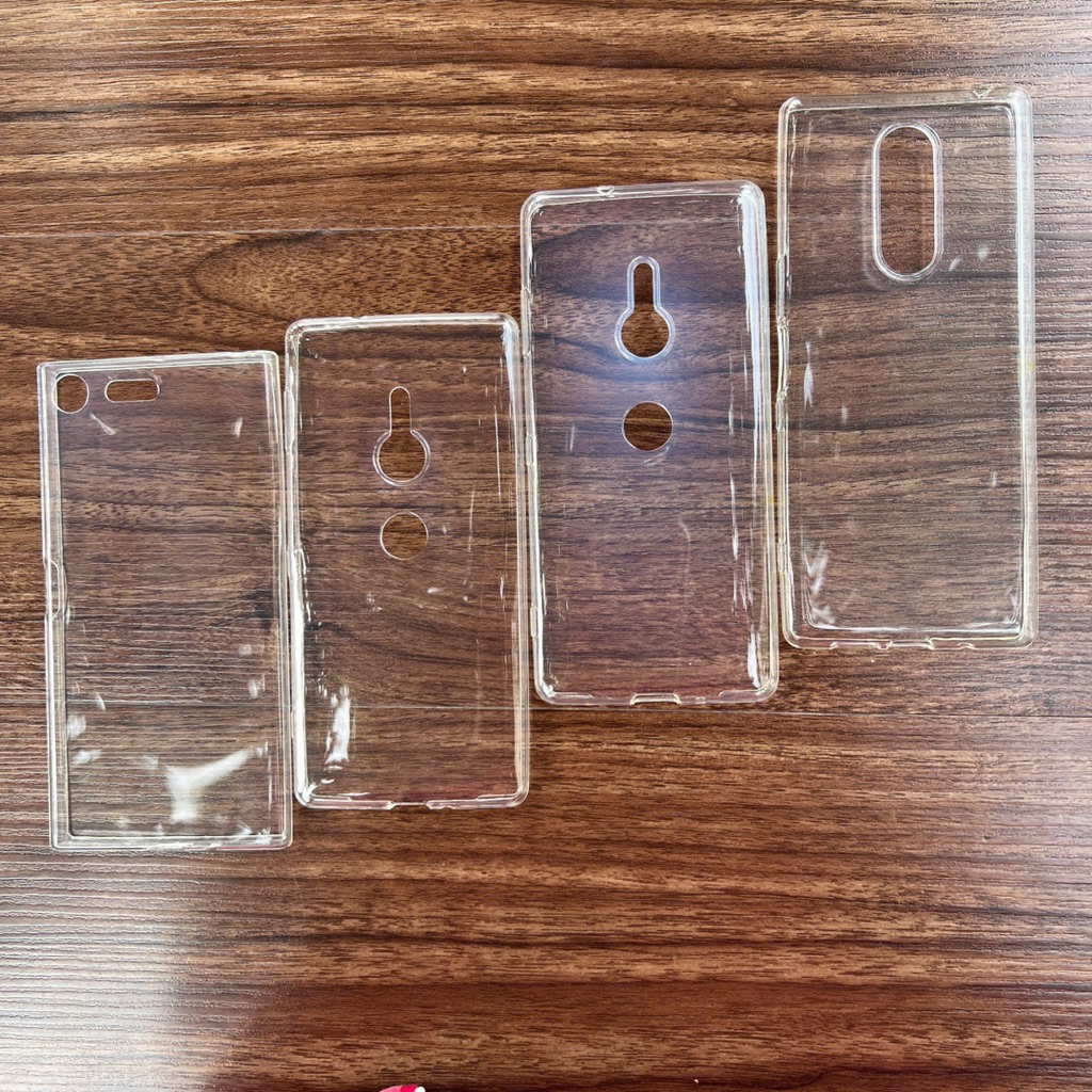 เคส Sony Xperia XZ Premium/ XZ2/ XZ3 / XZ4 ซิลิโคนใสและกันกระแทก 4 มุม