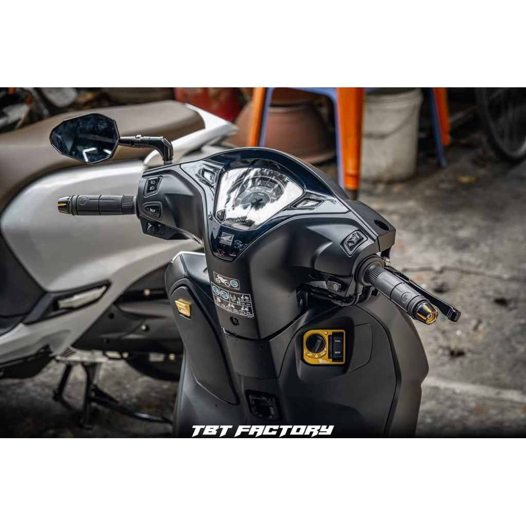 TBT Lead 2025 สติ๊กเกอร์ล็อค Abs - อลูมิเนียม CNC Cbs