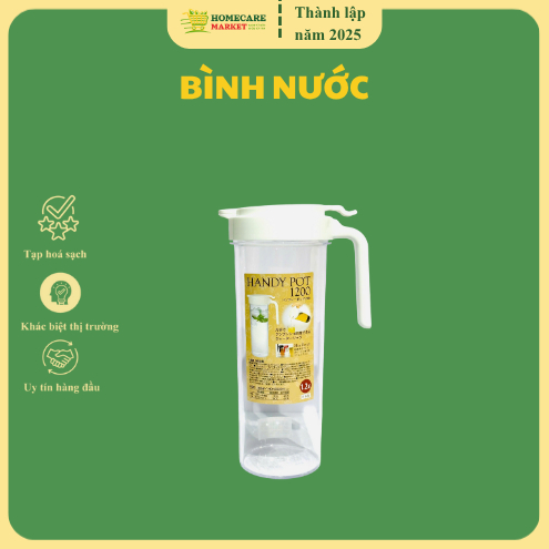 HANDY POT WATER BOTTLE 1.2L
