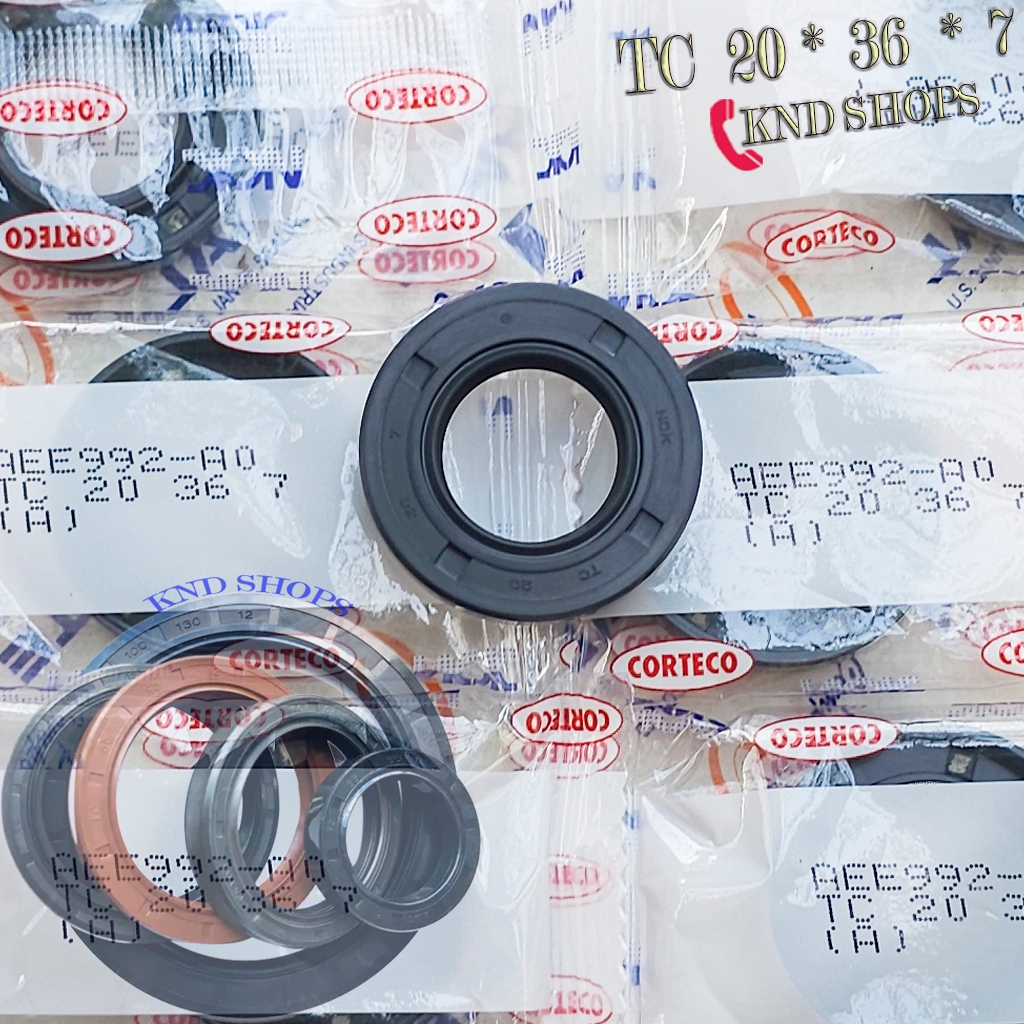 XO ซีลกันน้ํามัน NOK/Nactec TC 20*36*7 | Janite TG 20*36*6/7/8 | Viton SOG TC 20*36*8 | ซก ดีซี่ 20*