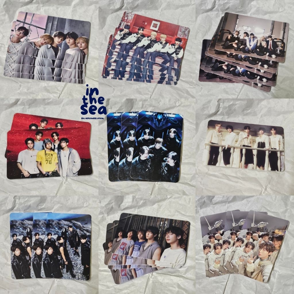 SYNTHESIS OF QR CARD TXT ENHYPEN WEVERSE ALBUM