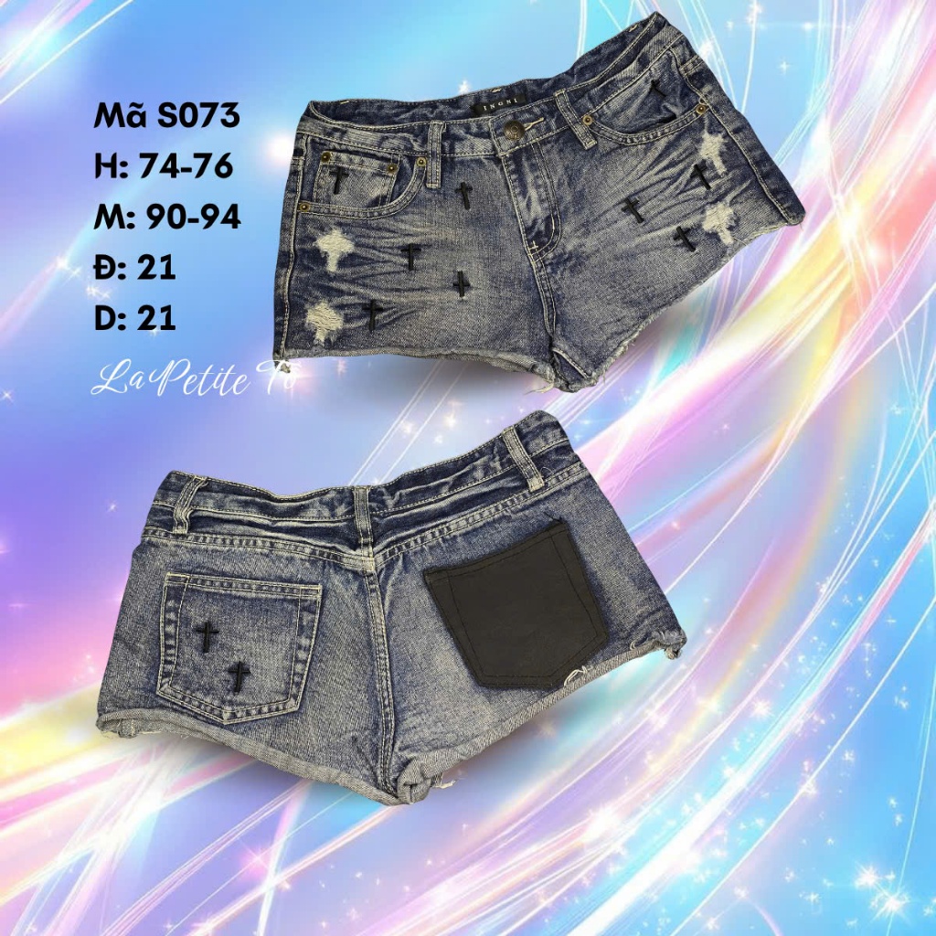 (UPDATE 08/08)SHORT JEANS BRAND-Y2K 2HAND