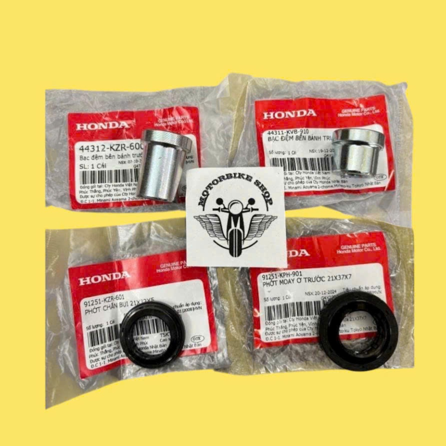 การมองเห็นของแท้ 2021 ab 125-160 vario 125/160 ซีลยามล้อหน้า 441312KZR600 44311KVB910 91251KZR601 91